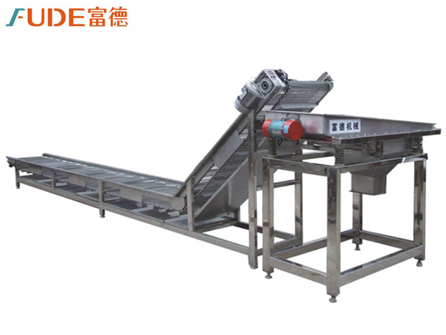 Conveying vibrator combination